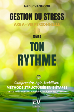 Couverture du livre Gestion du stress Ton rythme EDITIONS VANHOOK