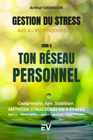 Couverture du livre Gestion du stress Ton reseau personnel EDITIONS VANHOOK